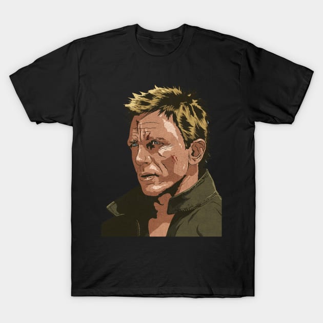 Daniel Craig T-Shirt by hamaka